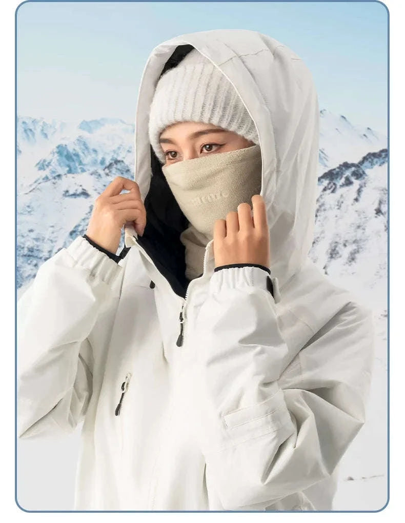 Thermal Fleece Balaclava Full Face Mask for Winter Outdoor Use-014-WB023-BK / S