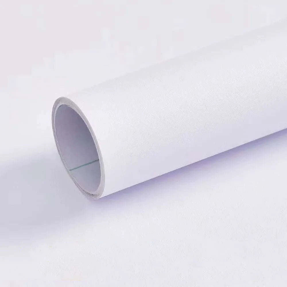 Thick Black Waterproof Wallpaper Contact Paper-matte light gray / 40cmx100cm