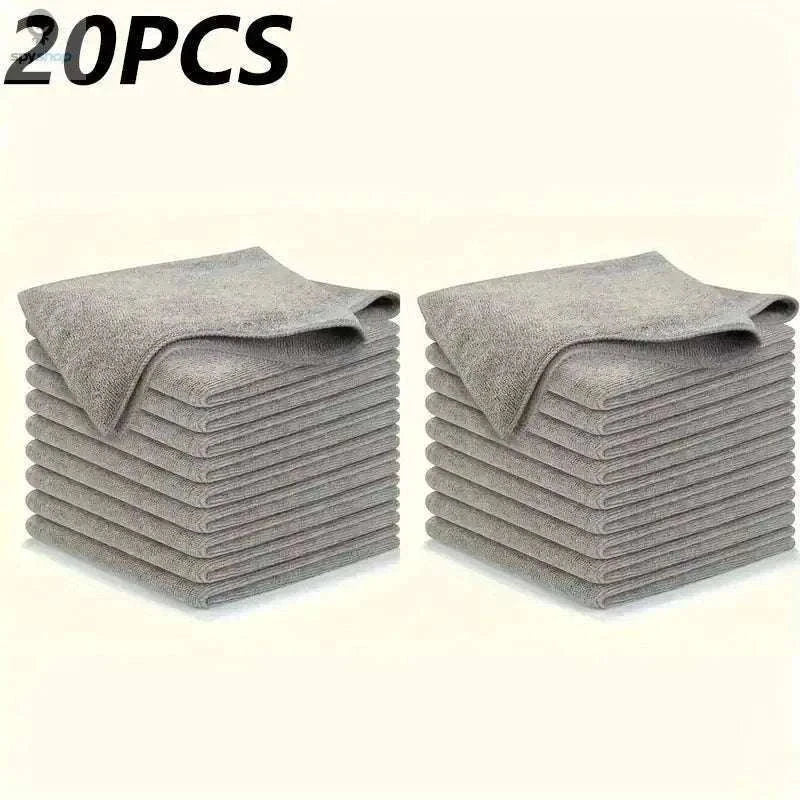 Thick Microfiber Cleaning Cloths for Streak-Free, Easy Cleaning-5PCS