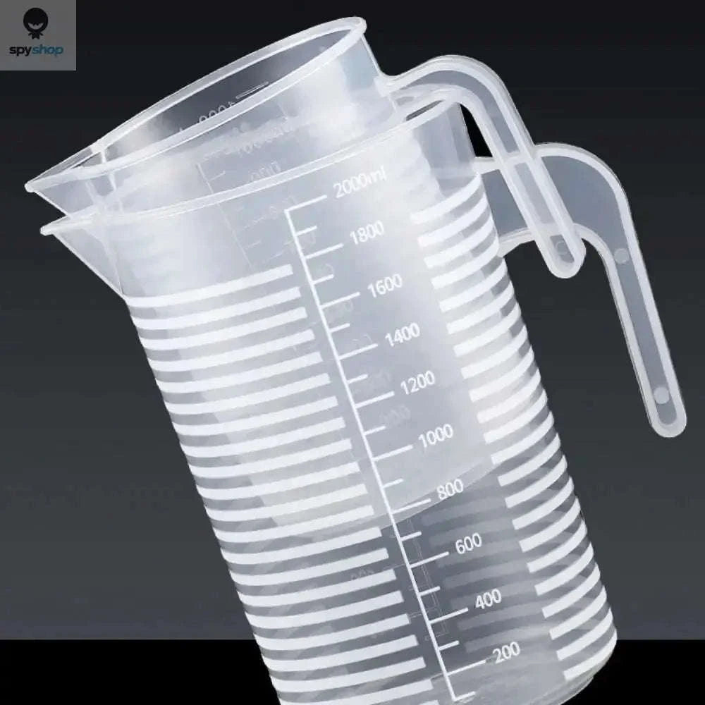 Thickened Plastic Measuring Cup with Scale (100-5000ml)-5000ml(with a lid)