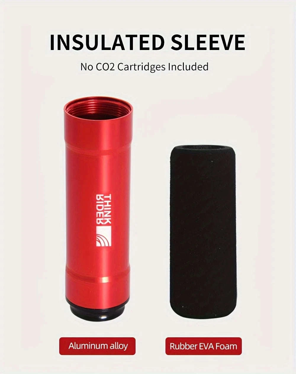 ThinkRider CO2 Pump for Quick Bicycle Inflation-16gX20 Pack / spain