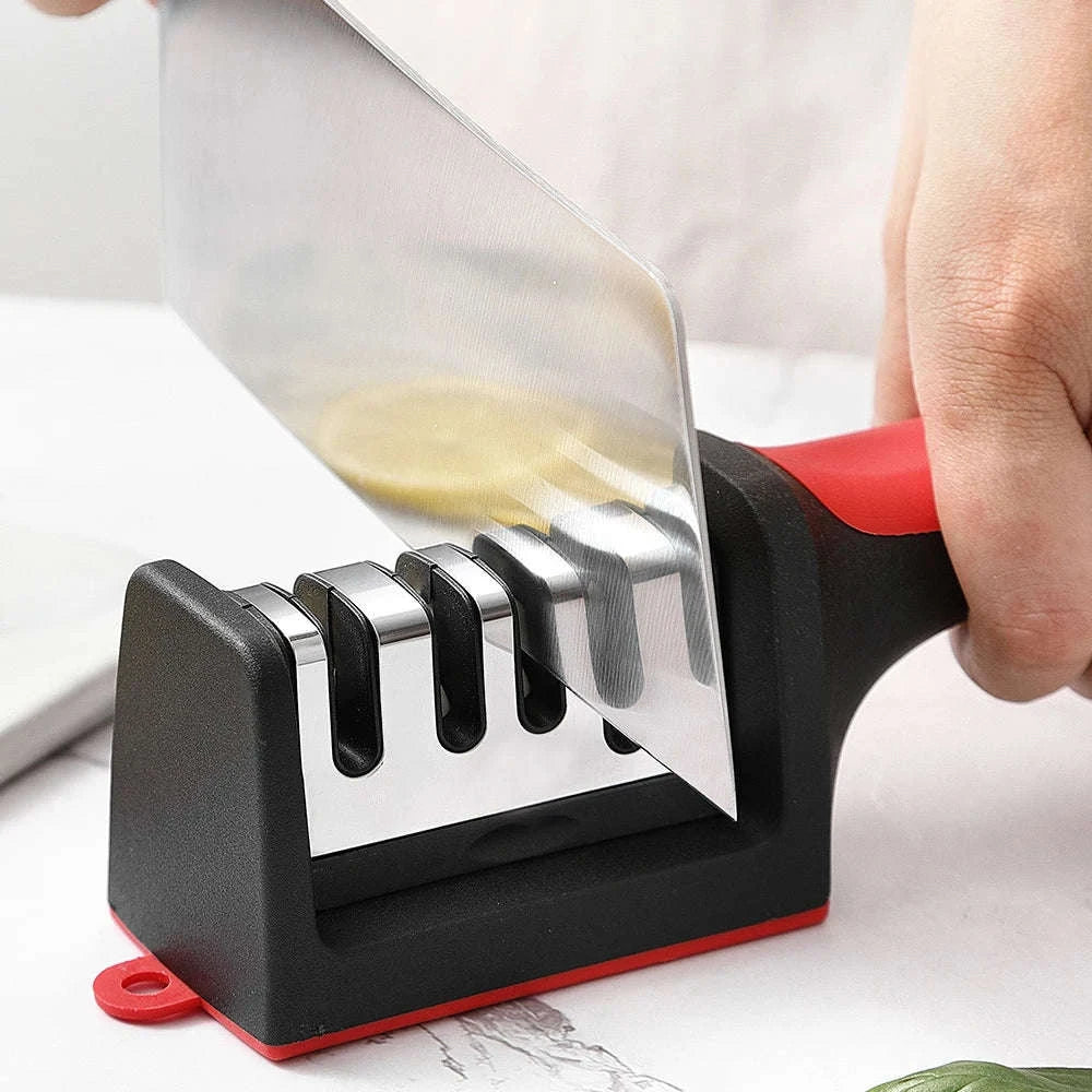 Three-Stage Multifunctional Knife Sharpener-Three sections / XL