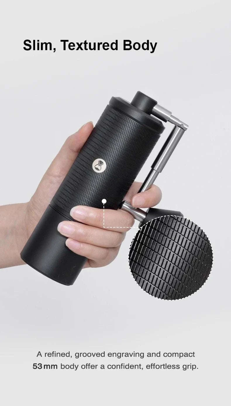 TIMEMORE C5 Pro Manual Coffee Grinder with CNC Burrs for Espresso-C5 ESP PRO black