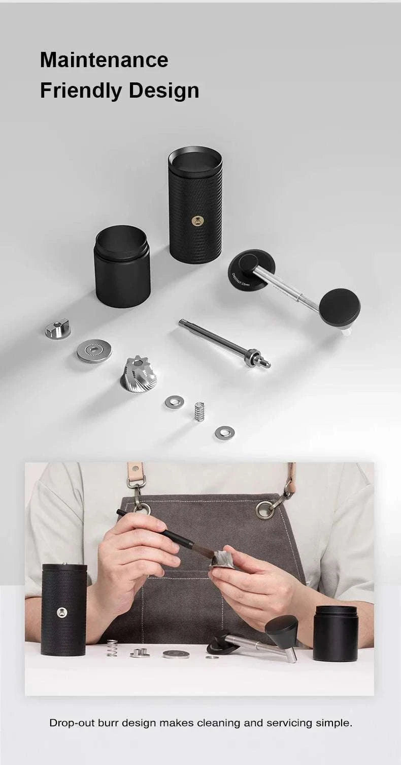 TIMEMORE C5 Pro Manual Coffee Grinder with CNC Burrs for Espresso-C5 ESP PRO black