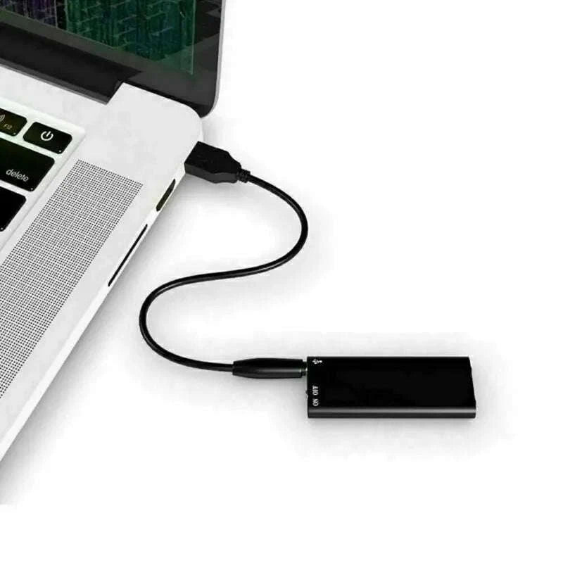 Tiny Mini Voice Recorder Magnetic USB Dictaphone-Q63 / CHINA / 4GB