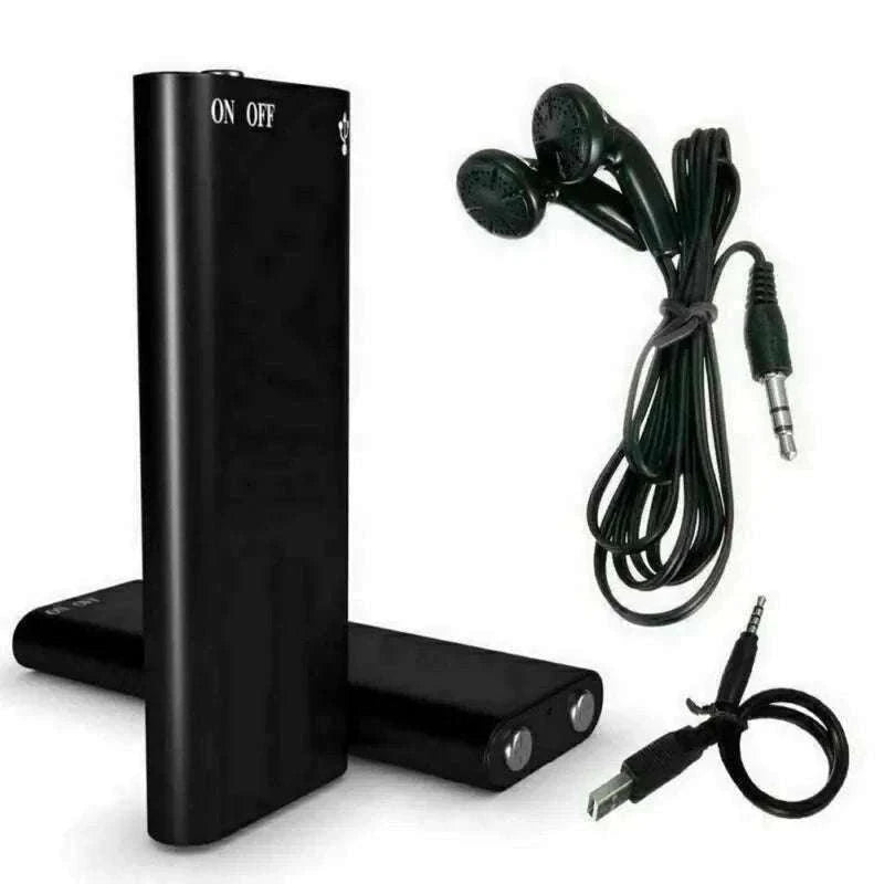 Tiny Mini Voice Recorder with Magnetic USB Charging-Q63 / CHINA / 4GB