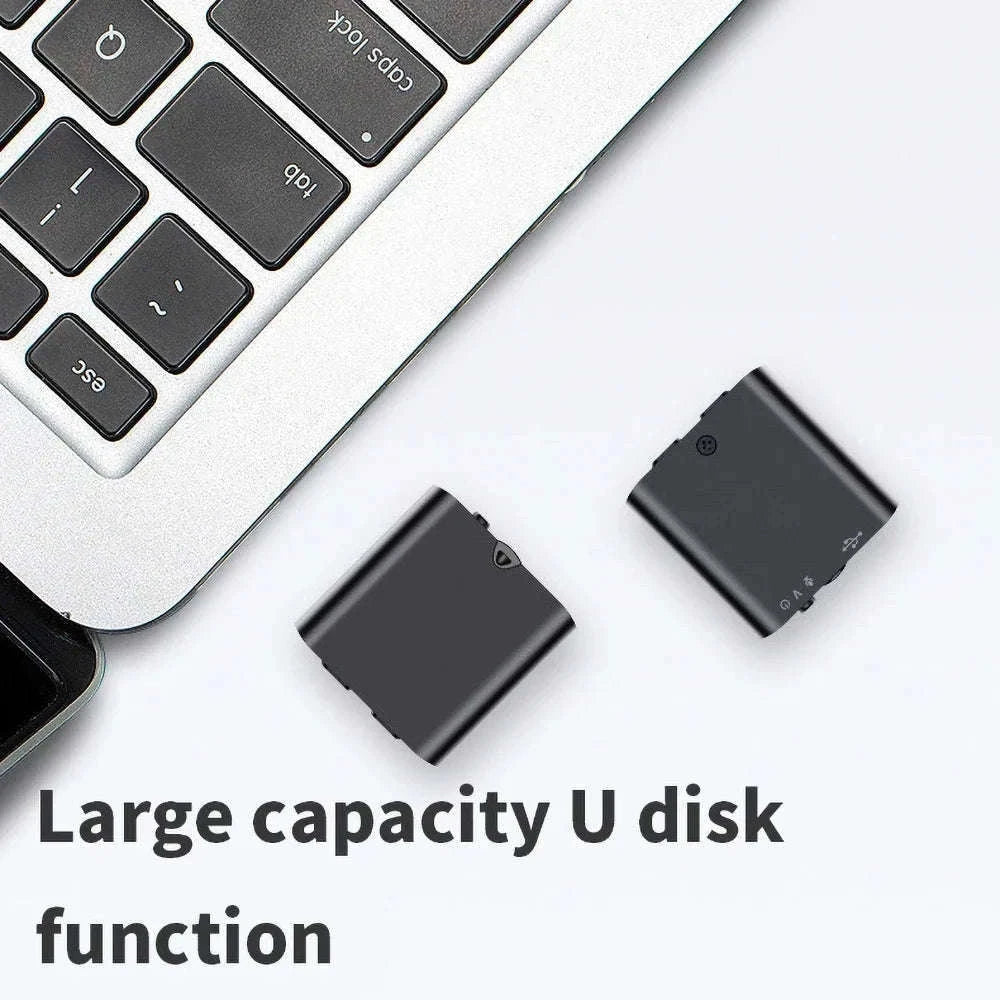Tiny Mini Voice Recorder with Magnetic USB Charging-Q63 / CHINA / 4GB