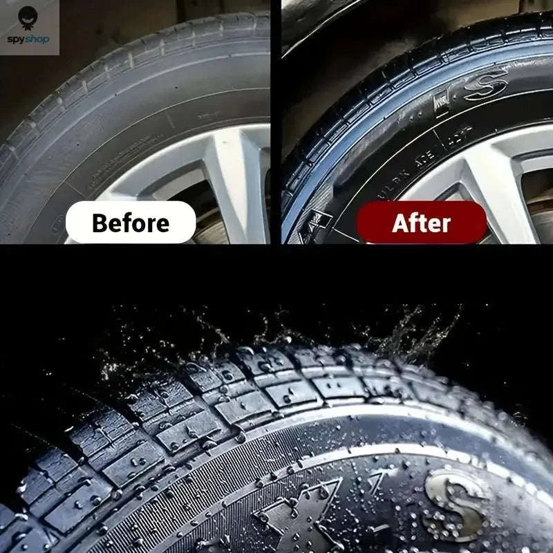 Tire Shine Repair Paste – Quick Scratch Fix and Deep Gloss Protection-Default Title