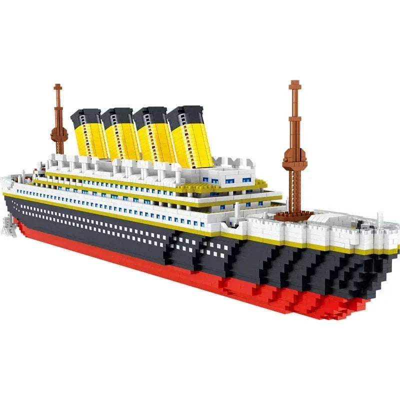 Titanic Model Cruise Ship Building Blocks Set for Display-3688Pcs Gift Box