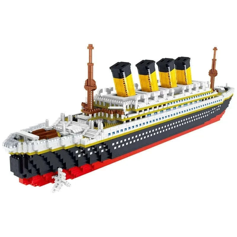 Titanic Model Cruise Ship Building Blocks Set for Display-3688Pcs Gift Box