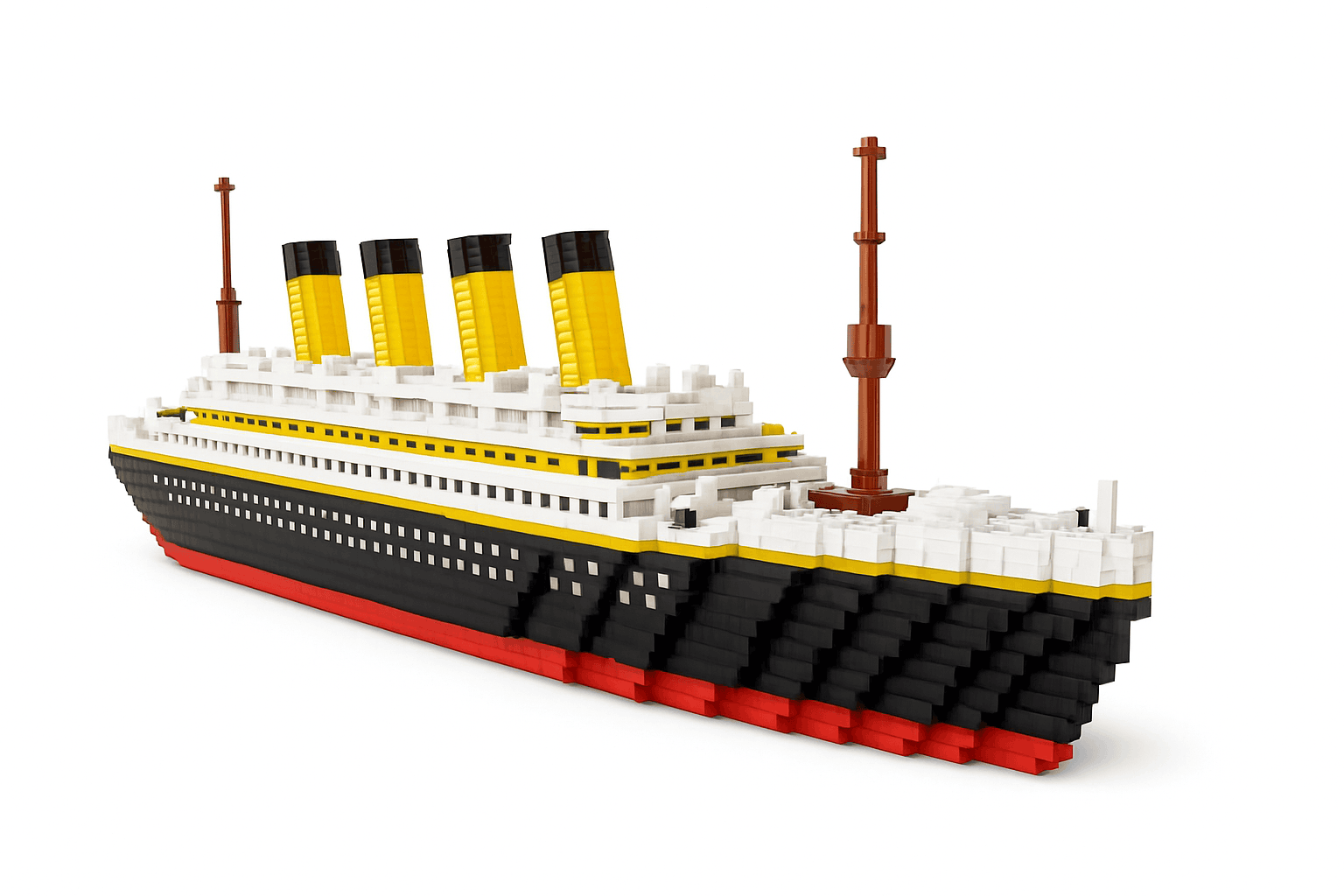 Titanic Model Cruise Ship Building Blocks Set for Display-3688Pcs Gift Box