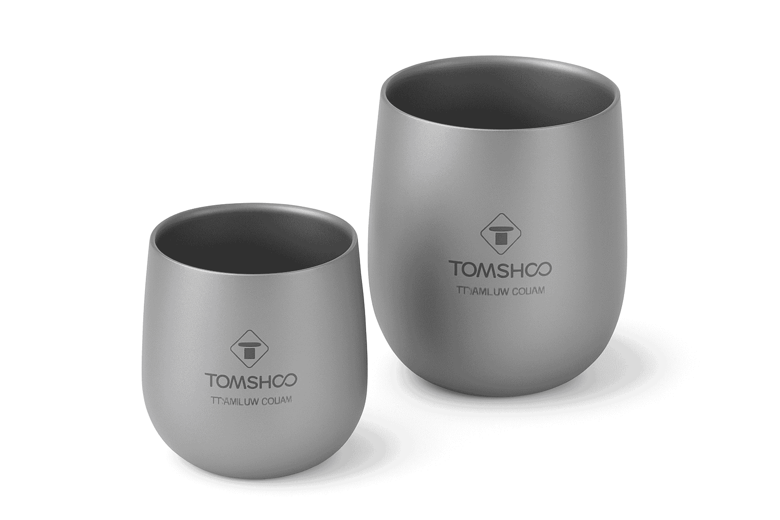 Titanium Double Wall Insulated Camping Cup-240ml
