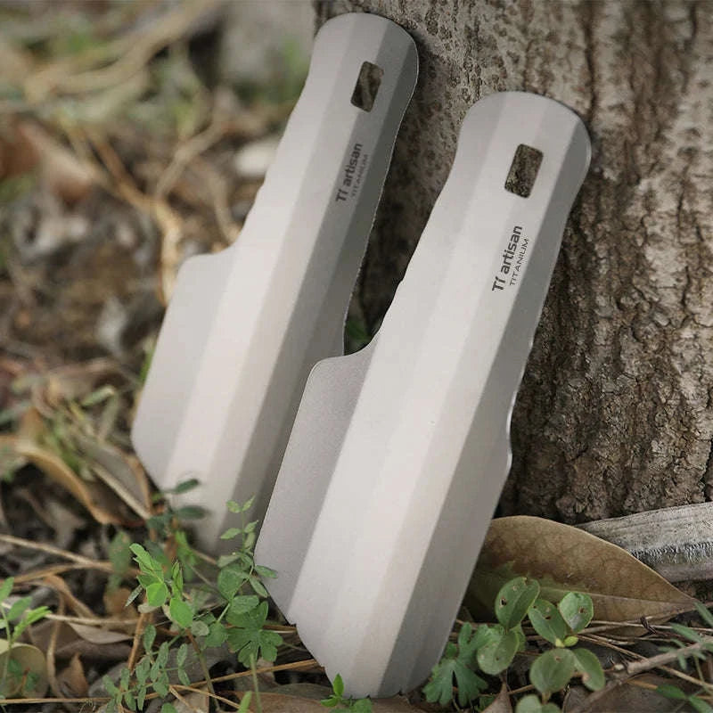 Titanium Hand Shovel Mini Ultralight Portable Trowel-Ta6701G-S