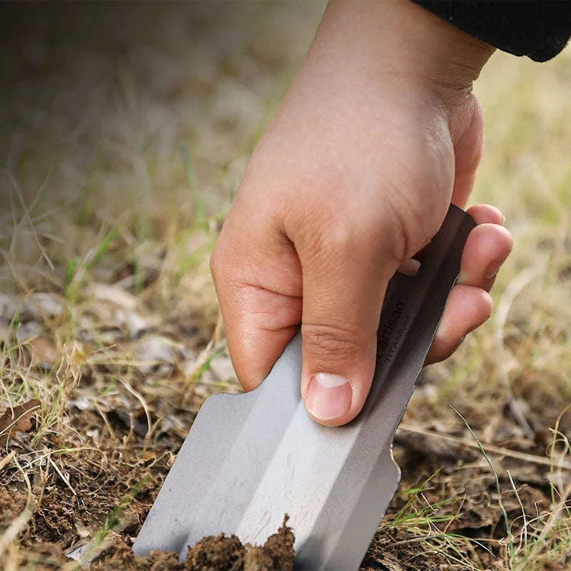 Titanium Hand Shovel Mini Ultralight Portable Trowel-Ta6701G-S