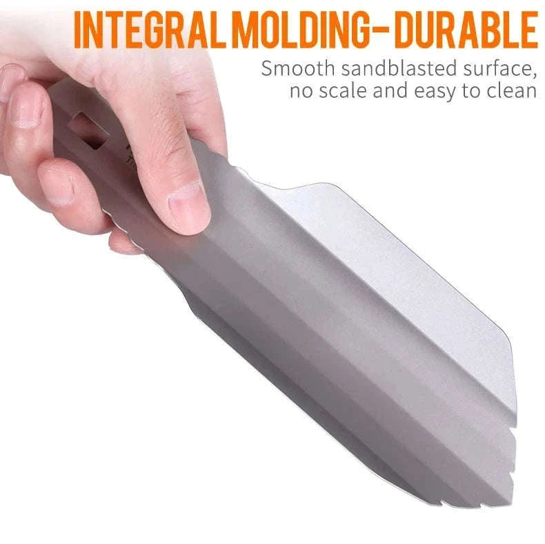 Titanium Hand Shovel Mini Ultralight Portable Trowel-Ta6701G-S