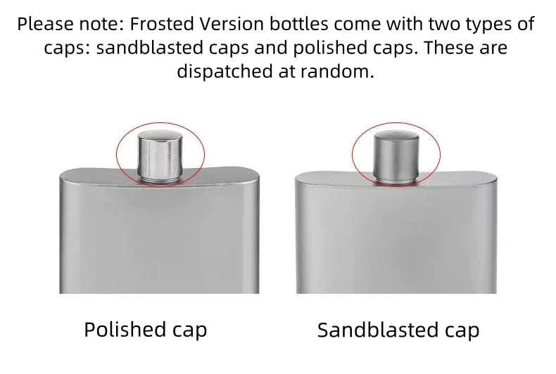 Titanium Pocket Flask 100ml with Funnel-ice Crysatl