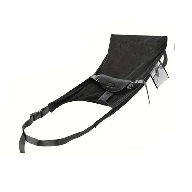 Toddler Airplane Seat Extender Bed with Footrest Hammock & Pocket-With Storage Bag