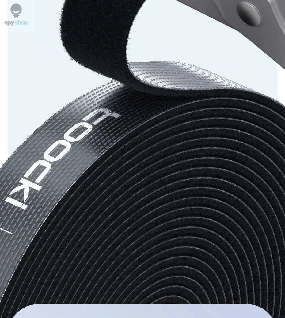 Toocki Cable Organizer Wire Winder – Tangle-Free USB & Earphone Management-1M Black