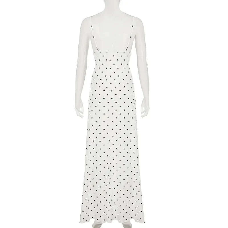Tossy Lace V‑Neck Maxi Dress-black / M