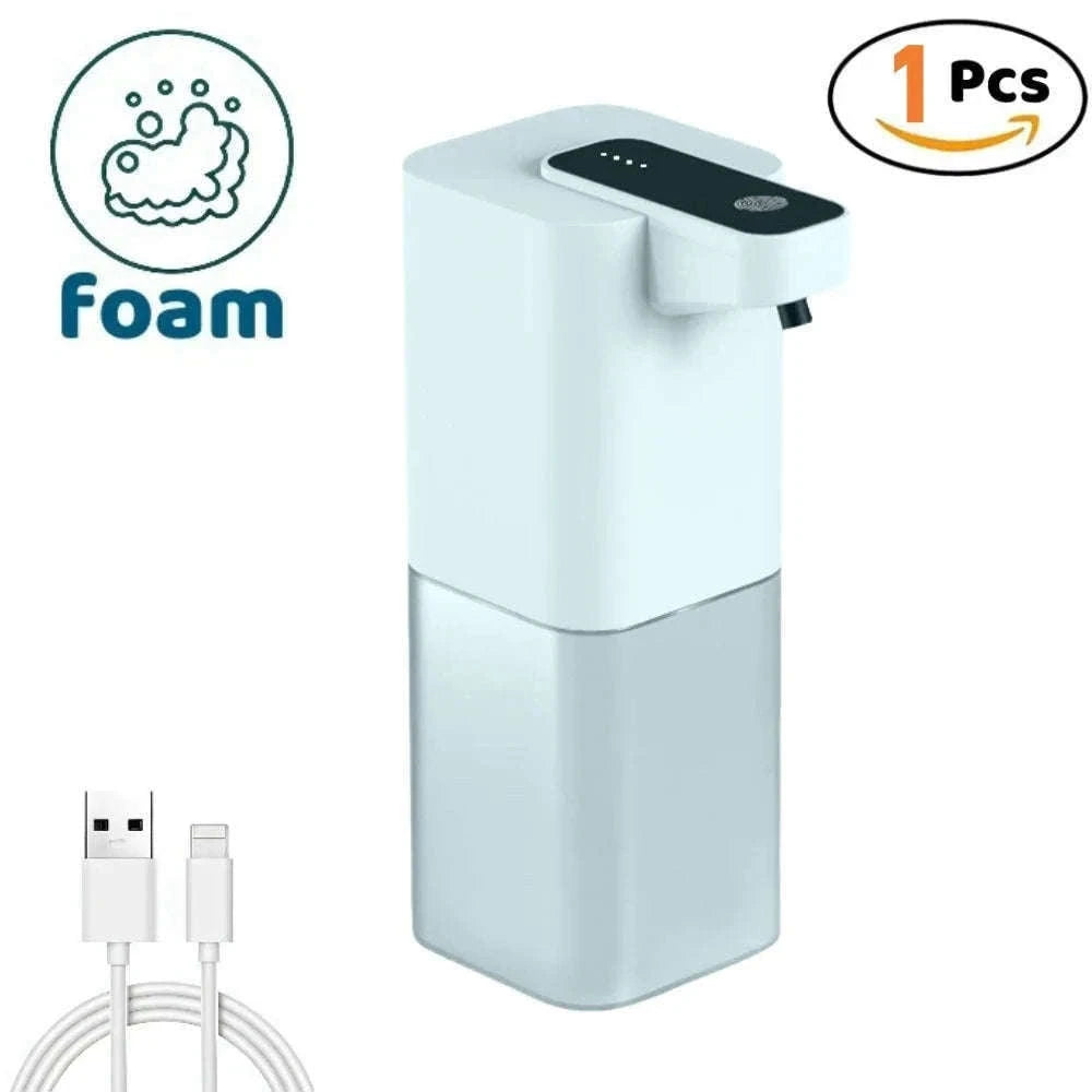 Touchless Automatic Soap Dispenser with Infrared Sensor USB Rechargeable-Foam