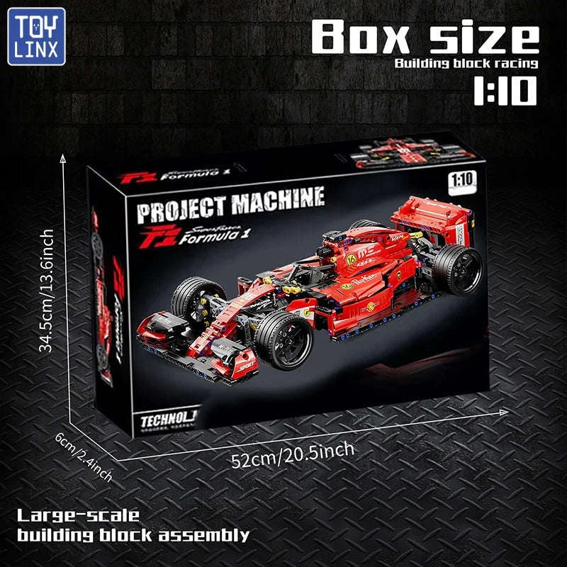 ToylinX RC Race Car Building Sets – Collectible Model Car Kit-67110 1137PCS / No Box