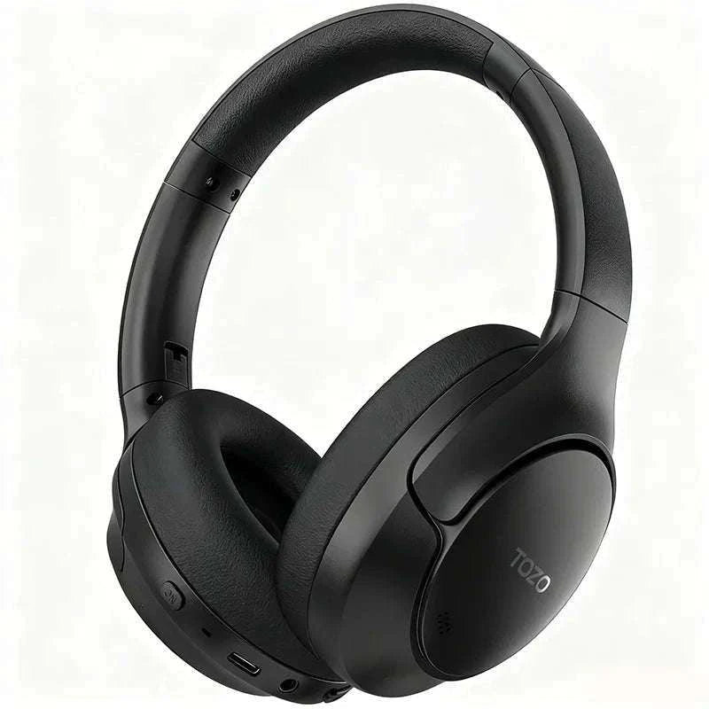 TOZO HT3 Headphones with AI Translation and Bluetooth Audio-black