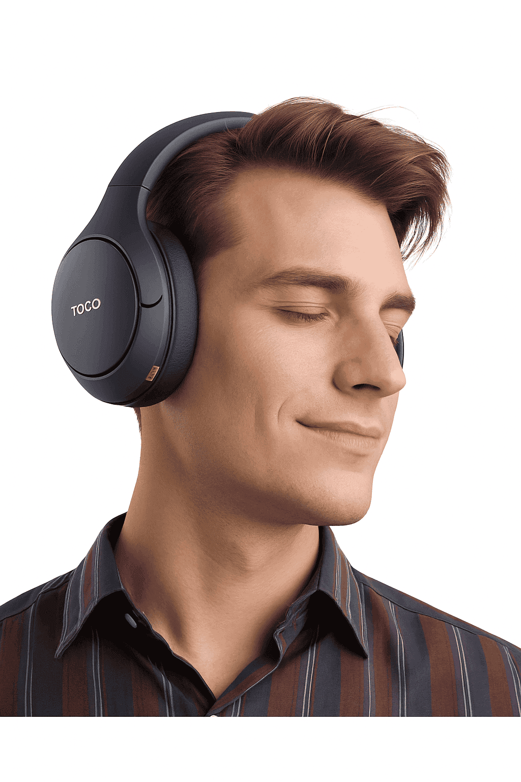 TOZO HT3 Headphones with AI Translation and Bluetooth Audio-black