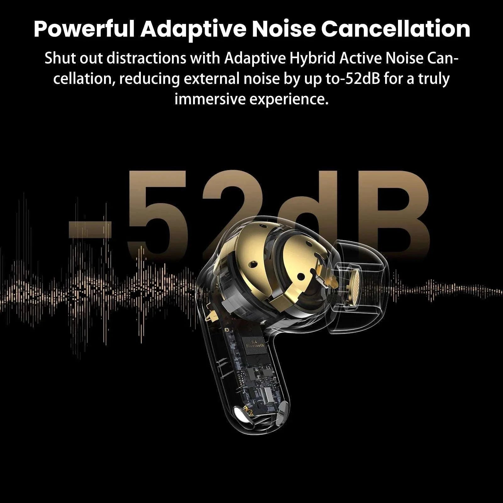 TOZO NC20 Pro Wireless Earbuds with Smart Touch Screen Control-Pink Rose