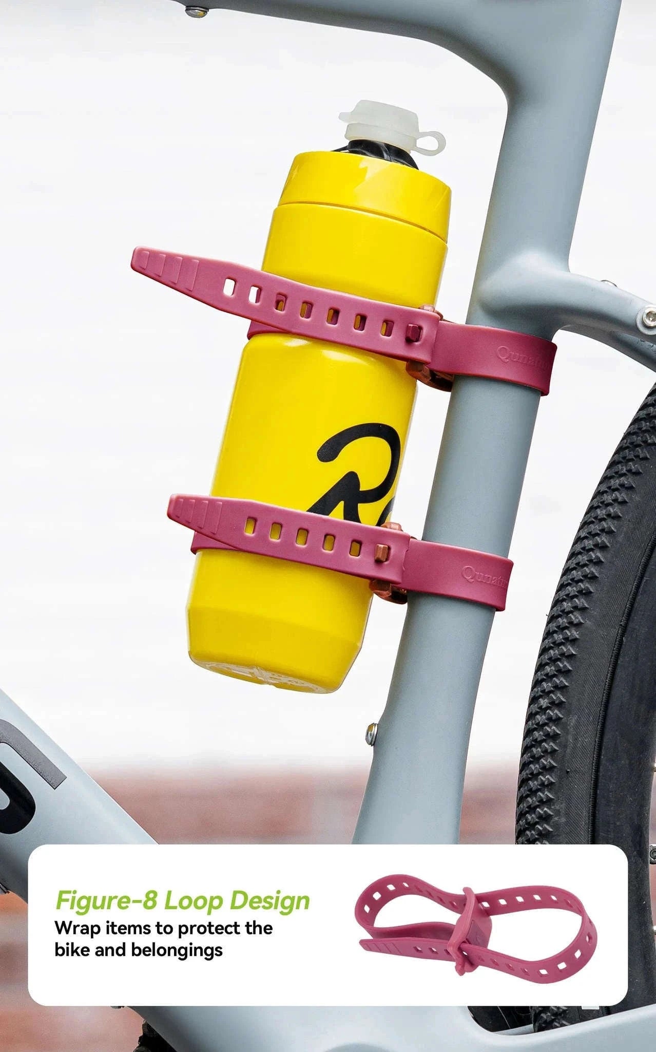 TPU Elastic Outdoor Binding Strap, 460mm Wrap-Around Hold-39003801