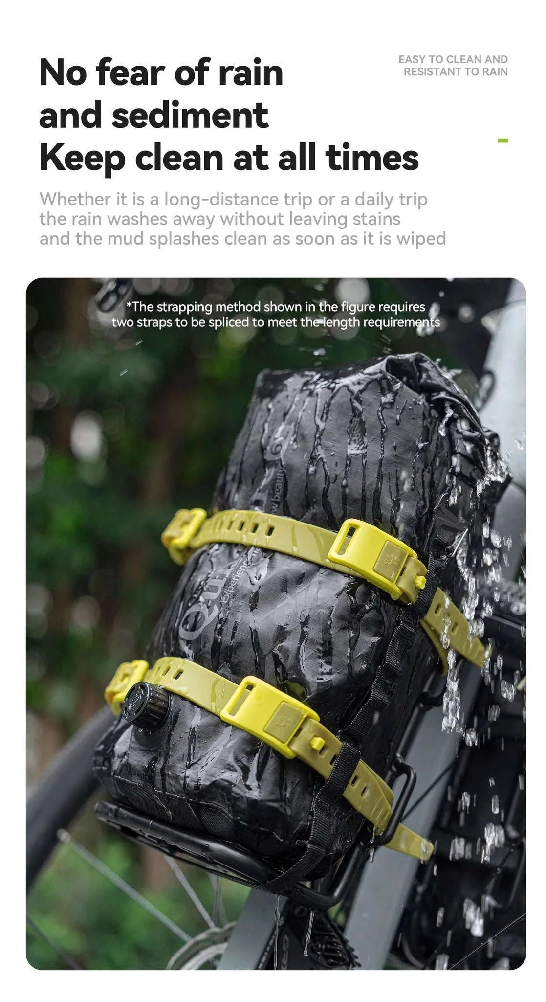 TPU Elastic Outdoor Binding Strap, 460mm Wrap-Around Hold-39003801