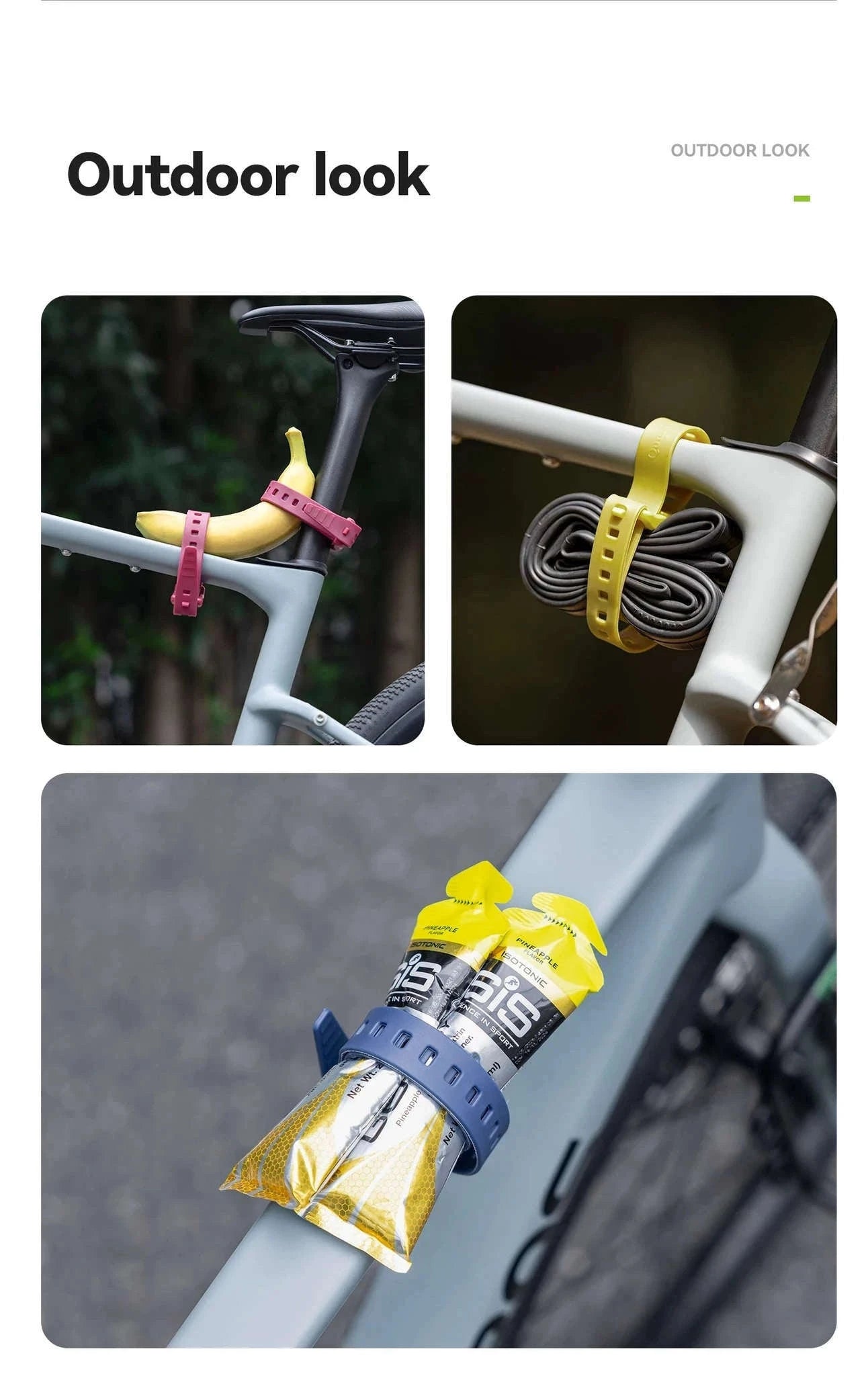 TPU Elastic Outdoor Binding Strap, 460mm Wrap-Around Hold-39003801