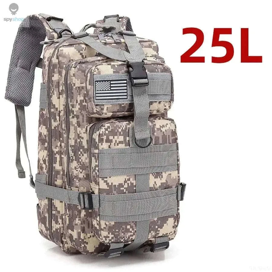 TrailForce Tactical Backpack Waterproof MOLLE Outdoor Pack-50L (Green)