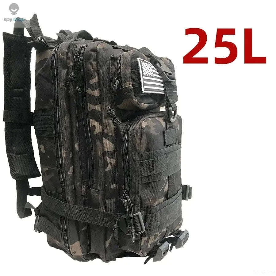 TrailForce Tactical Backpack Waterproof MOLLE Outdoor Pack-50L (Green)
