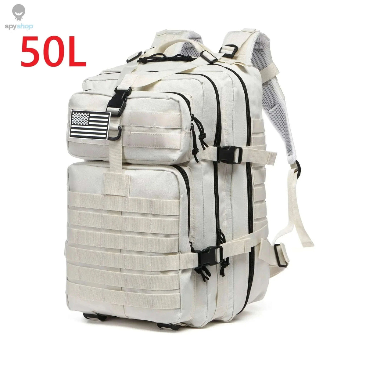 TrailForce Tactical Backpack Waterproof MOLLE Outdoor Pack-50L (Green)