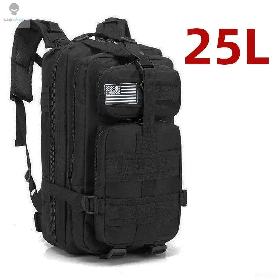 TrailForce Tactical Backpack – Waterproof, MOLLE‑Ready, 25L/50L Outdoor Pack-50L (Green)
