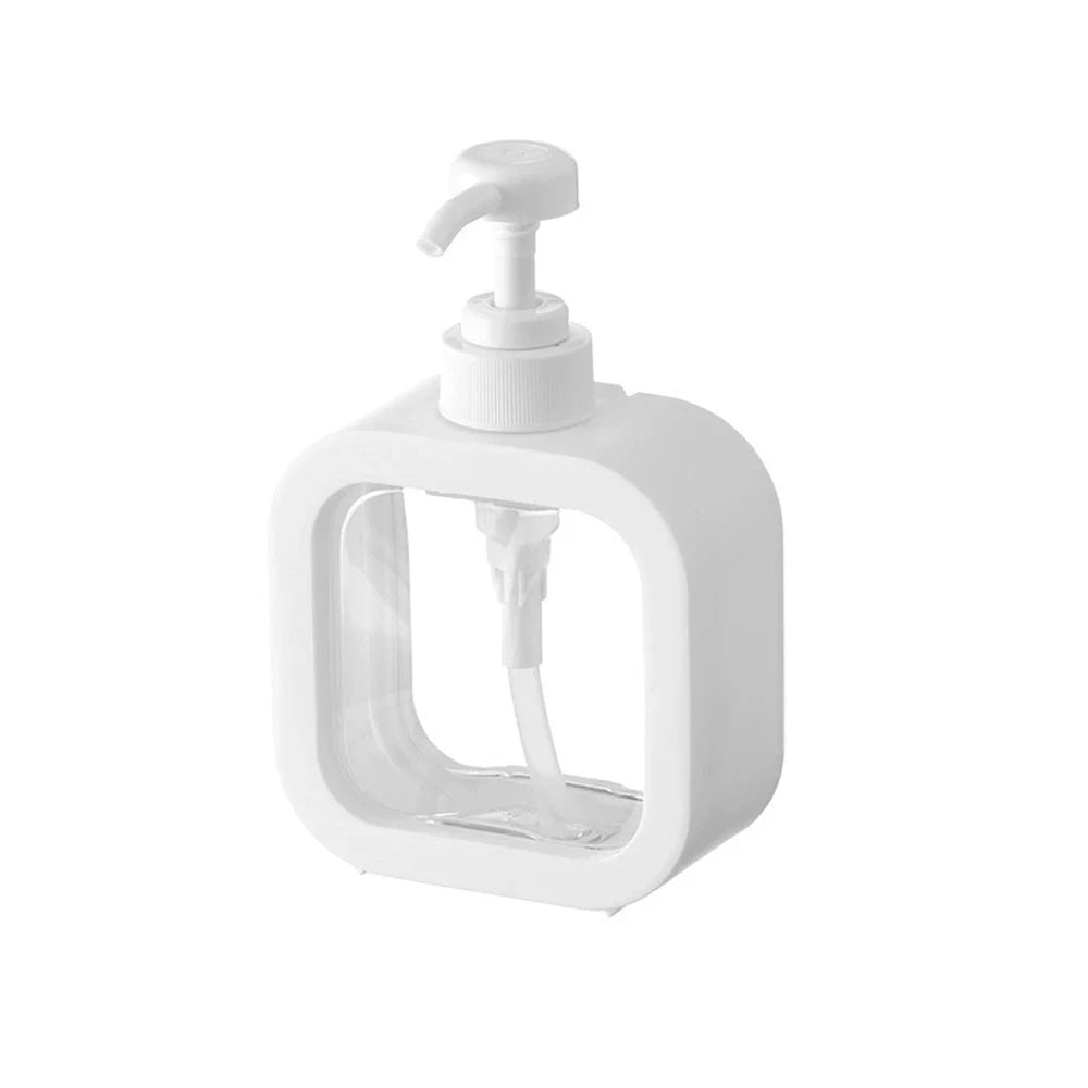 Transparent Large‑Capacity Soap Dispenser Bottle-300 ml