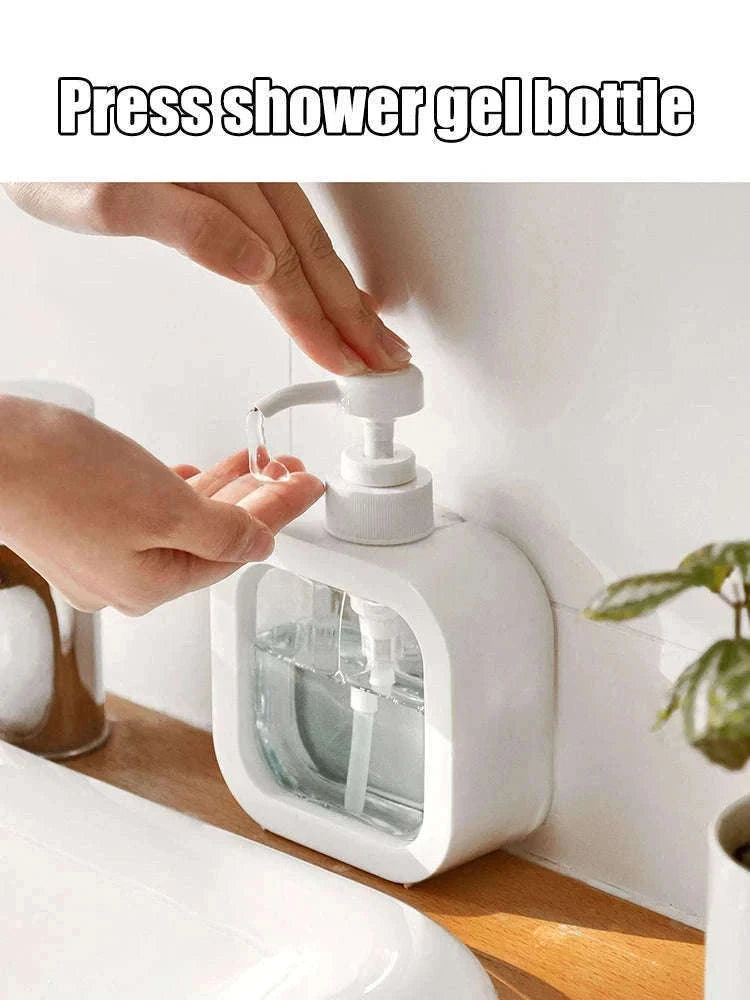 Transparent Large-Capacity Soap Dispenser Bottle-300 ml