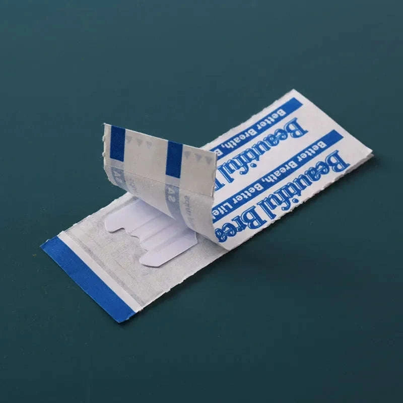Transparent Nasal Strips for Better Breathing & Snoring Relief-United States / 50pcs / Size L