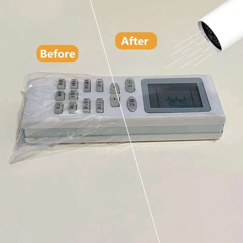 Transparent Shrink Film Remote Control Protective Cover-20PCS 8X25CM