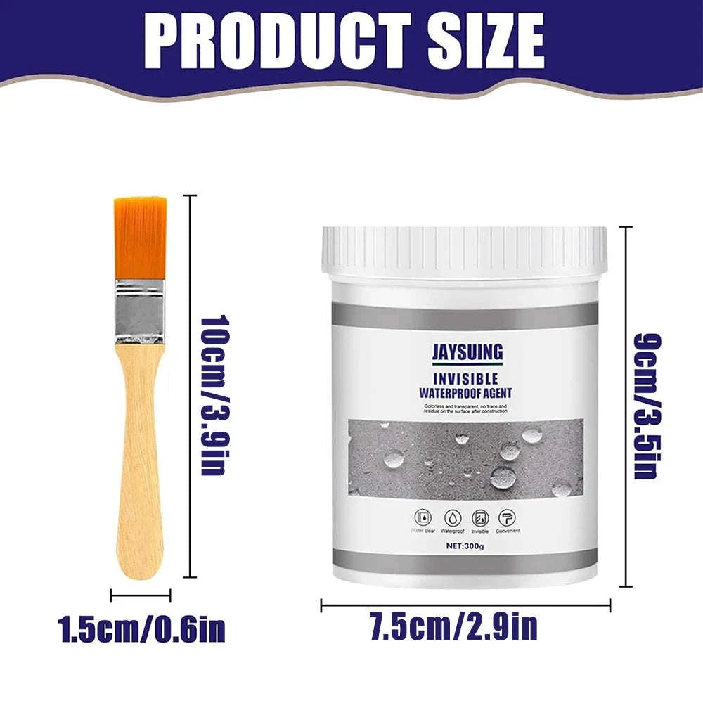 Transparent Waterproof Mastic Coating for Leak Repair-300G*1 / france