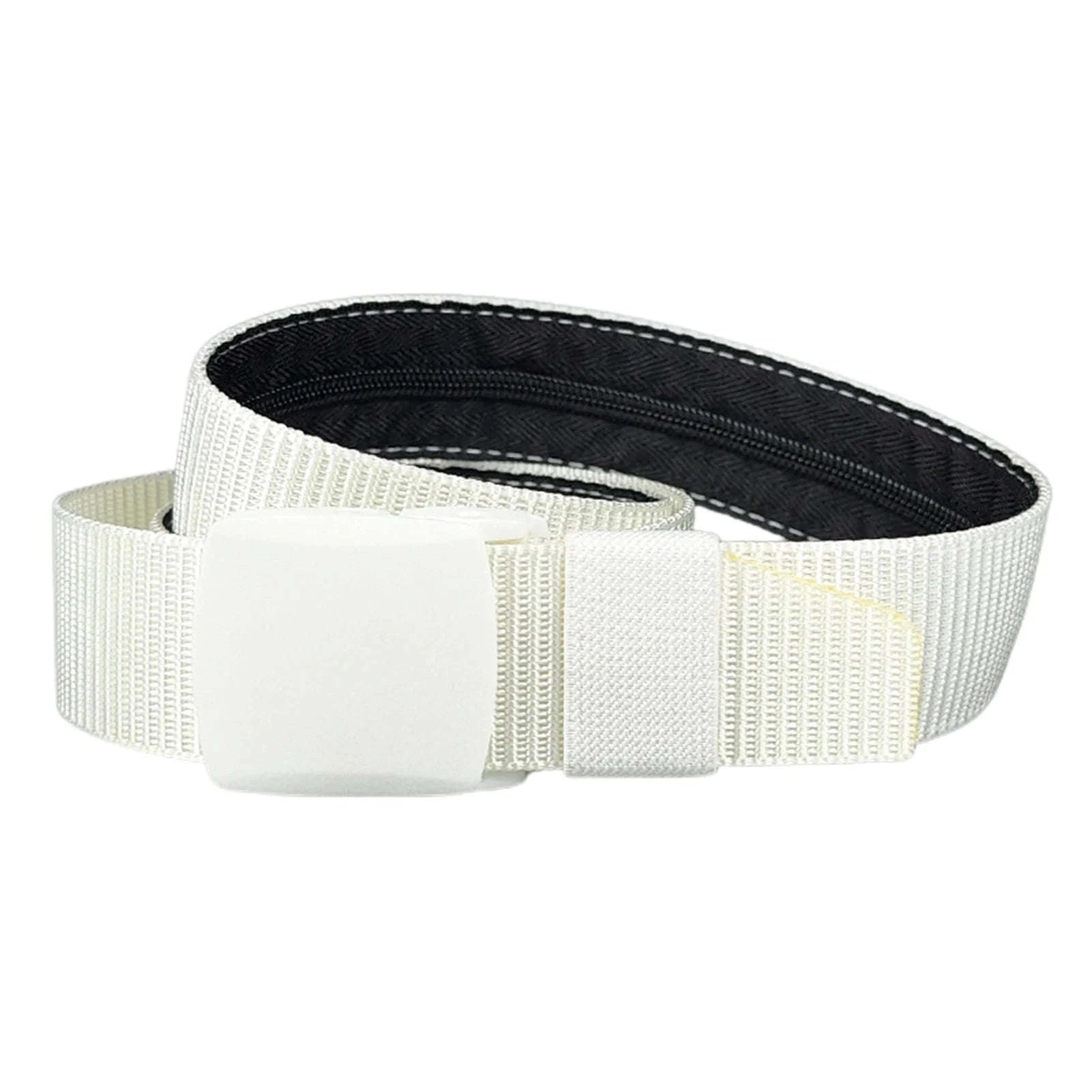 Travel Cash Anti-Theft Belt with Hidden Zipper Pocket-Dark gray