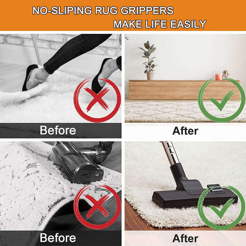 Triangle Reusable Anti Slip Rug Gripper Pads-8pcs