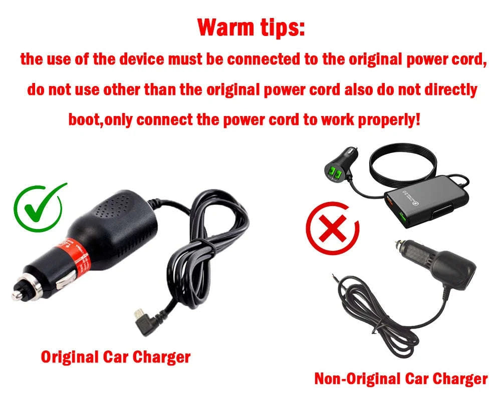 Triple Lens Dashcam WiFi 3‑Channel 1080P HD Recorder-X94-WIFI-3CAM / 64G