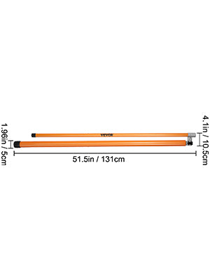 Truck Load Height Measuring Stick 15–20 ft Adjustable Fiberglass Pole
