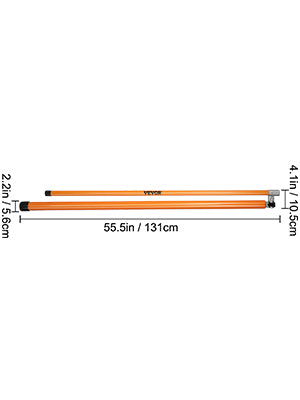 Truck Load Height Measuring Stick 15–20 ft Adjustable Fiberglass Pole