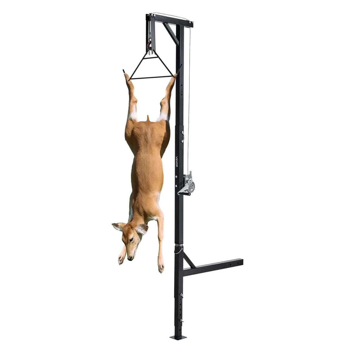 Truck Hitch Game Hoist with Winch & Adjustable Height 400–600 lbs-600lbs / spain