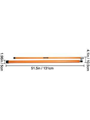 Truck Load Height Measuring Stick 15–20 ft Adjustable Fiberglass Pole-15ft / United States