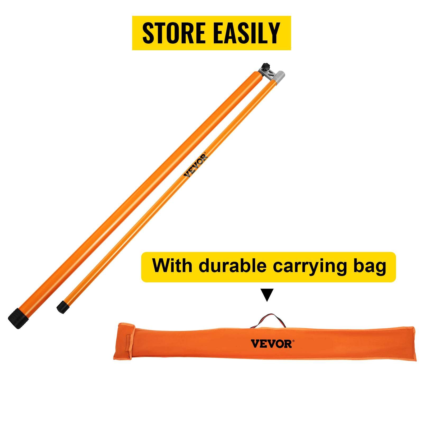 Truck Load Height Measuring Stick 15–20 ft Adjustable Fiberglass Pole-15ft / United States