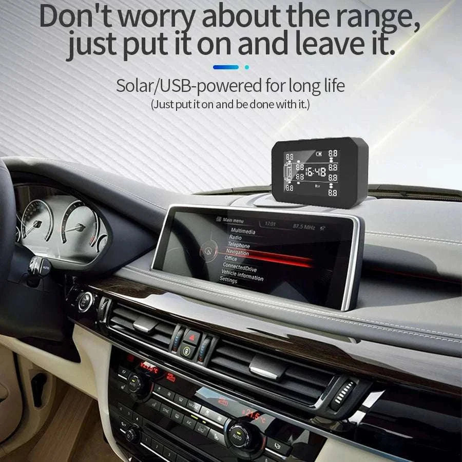 Truck Tire Pressure Monitoring System with LCD & External Sensors-TPMS-K23 / 12 Sensor-K23