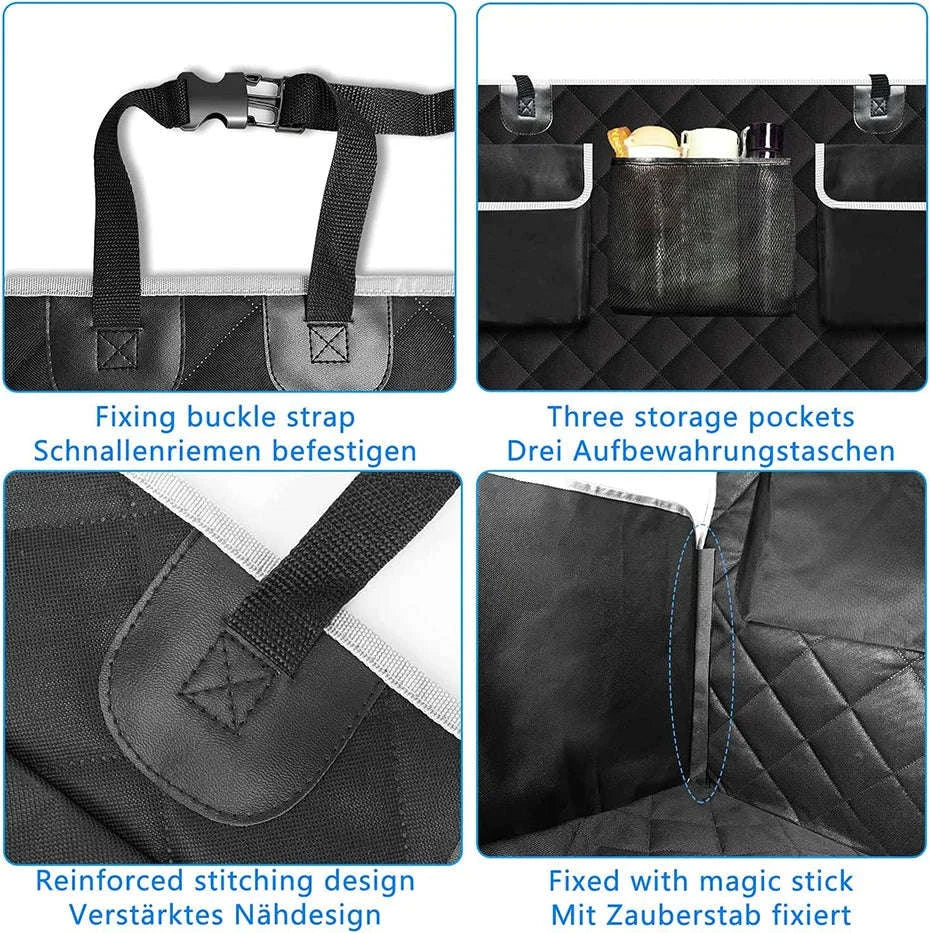 Trunk Cargo Liner for Pets, Waterproof, Anti-Slip, Black-1pc